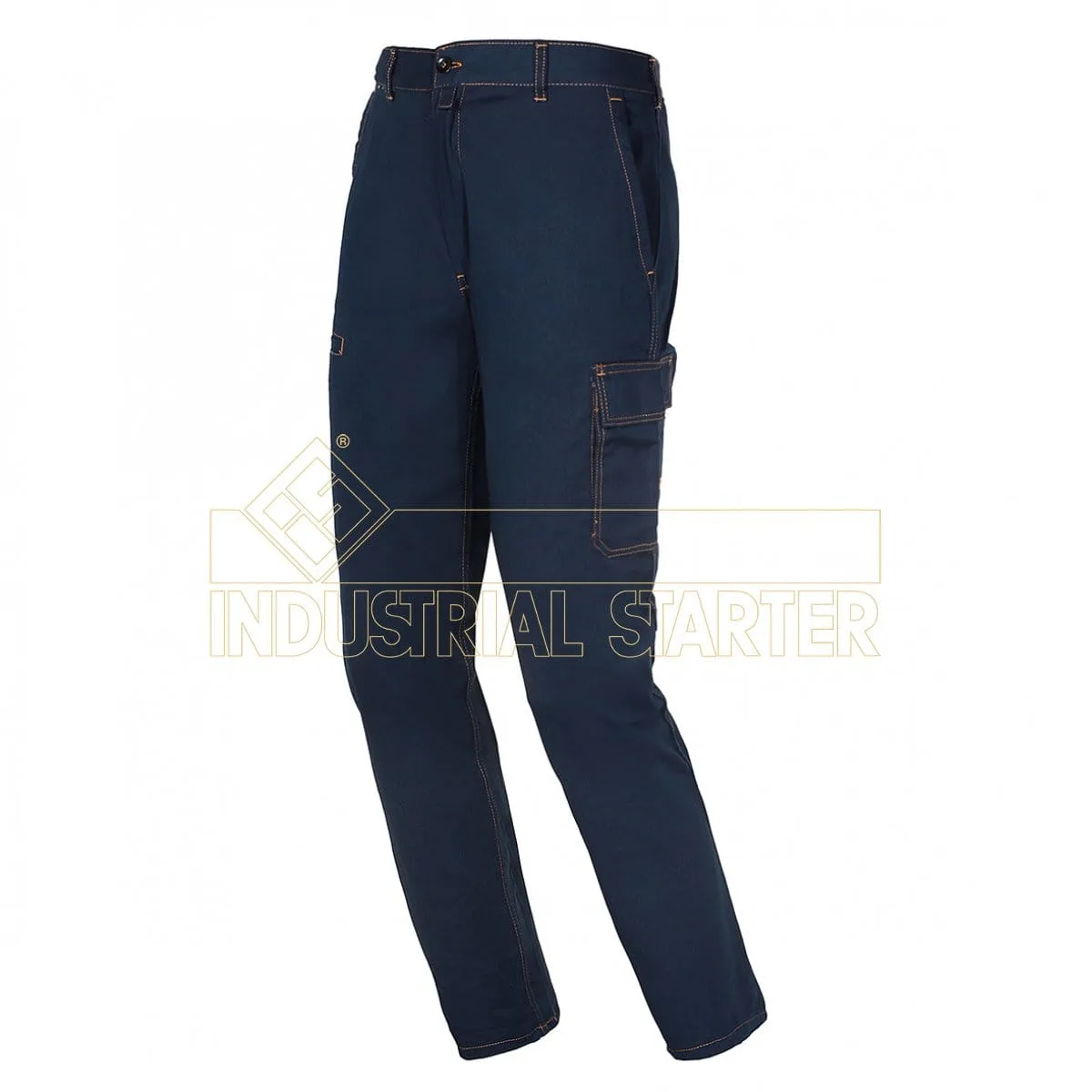 ΠΑΝΤΑΛΟΝΙ ΧΕΙΜΩΝΙΑΤΙΚΟ ISSA 100% ΒΑΜΒΑΚΙ 8037C ΜΠΛΕ - Image 1